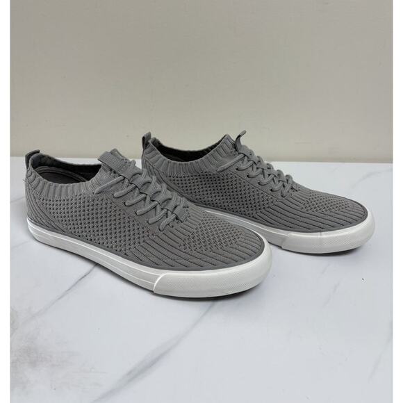 Gypsy Jazz Shoes - Gypsy Jazz Gray‎ Knit Sneakers Women’s Size 8.5 Low Top Lace Up Casual Shoes